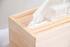 【DOSHA woodcraft】紙巾盒 - 細紙巾盒 - 原木色