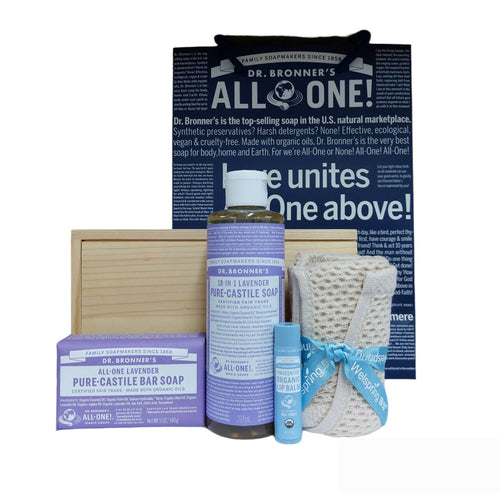 【Welspring 康泉】Dr. Bronner's 有機薰依草潔膚禮盒